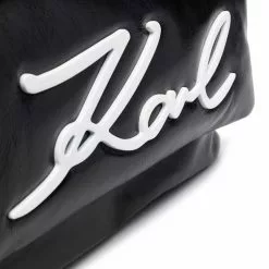 Karl Lagerfeld K/Signature large soft shoulder bag