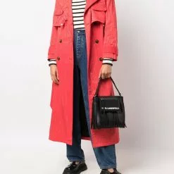 Karl Lagerfeld K/Fringe Mini Hobo bag