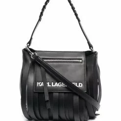 Karl Lagerfeld K/Fringe Mini Hobo bag