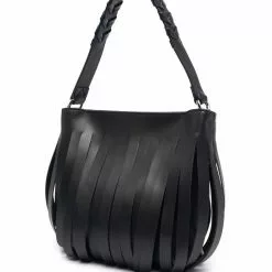 Karl Lagerfeld K/Fringe Mini Hobo bag