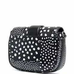 Karl Lagerfeld K/Saddle dot-print bag