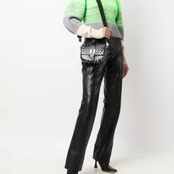 Karl Lagerfeld K/Saddle dot-print bag