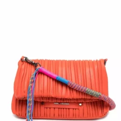 Karl Lagerfeld K/Kushion small folded braid tote