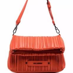 Karl Lagerfeld K/Kushion small folded braid tote