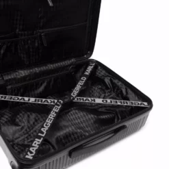 Karl Lagerfeld K/Ikonik four wheel suitcase