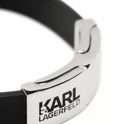 Karl Lagerfeld Autograph plaque-detail bracelet