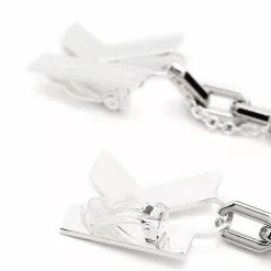 Karl Lagerfeld K Chain pendant earrings