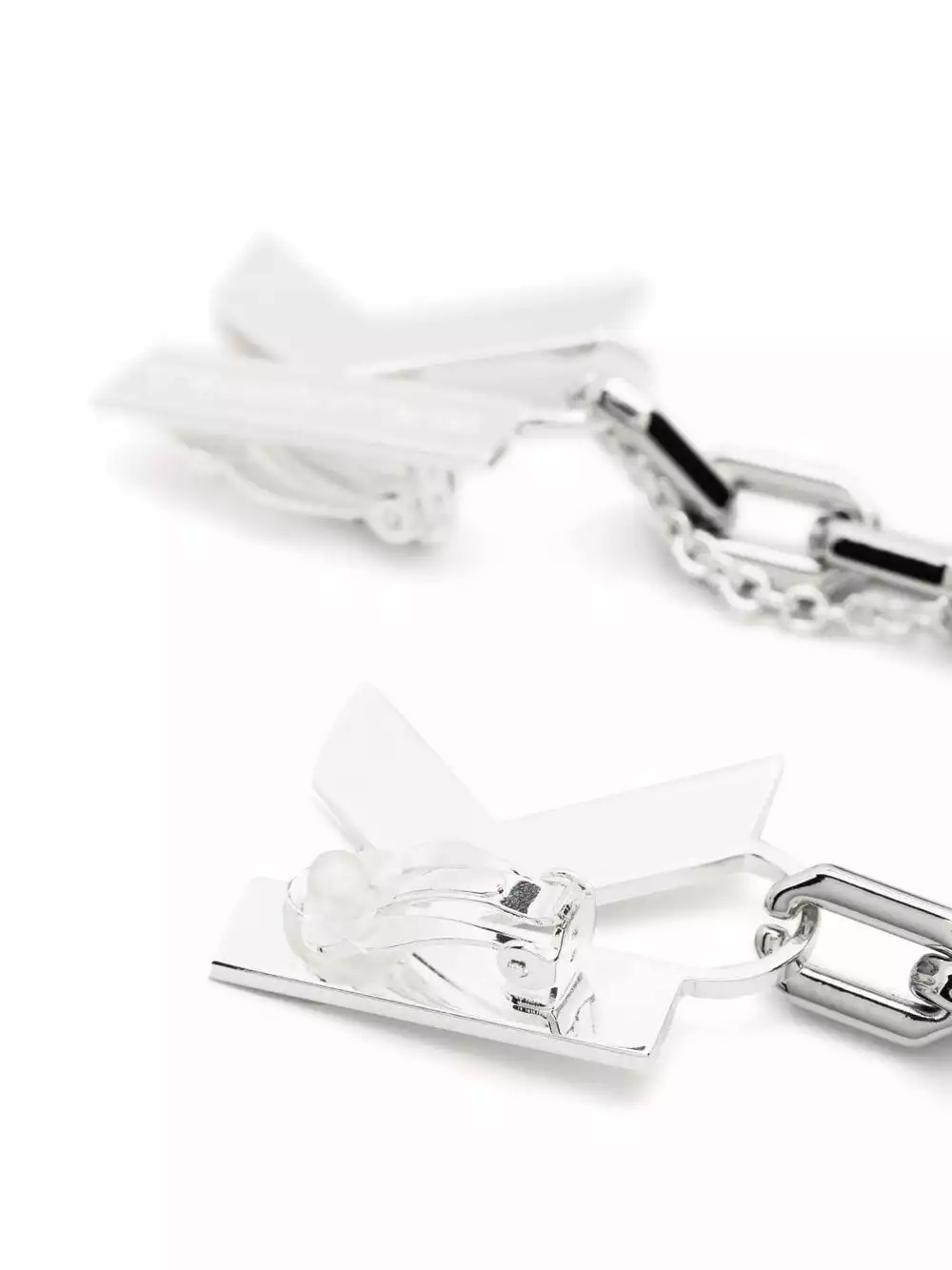 Karl Lagerfeld K Chain pendant earrings