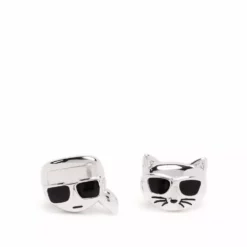 Karl Lagerfeld Ikonik stud earrings