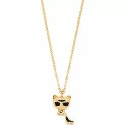 Karl Lagerfeld Ikonik Choupette pendant necklace