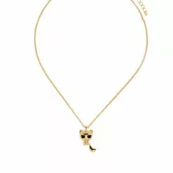 Karl Lagerfeld Ikonik Choupette pendant necklace