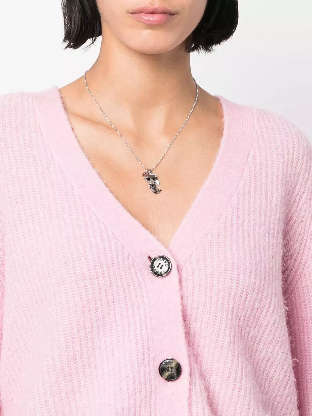 Karl Lagerfeld Zodiac Aquarius pendant