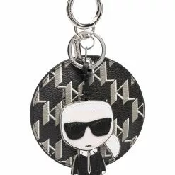 Karl Lagerfeld Ikonik monogram keychain