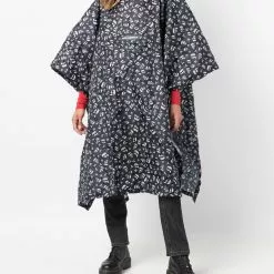 Karl Lagerfeld Ikonik printed rain poncho