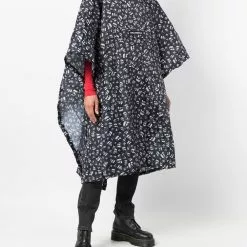Karl Lagerfeld Ikonik printed rain poncho
