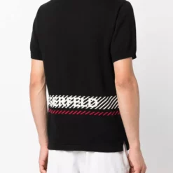 Karl Lagerfeld knitted polo shirt