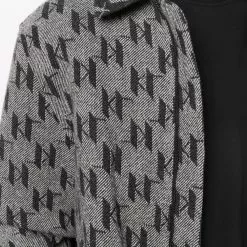 Karl Lagerfeld KI monogram bomber jacket