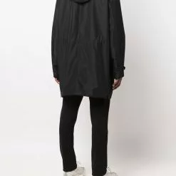 Karl Lagerfeld logo-patch athleisure parka