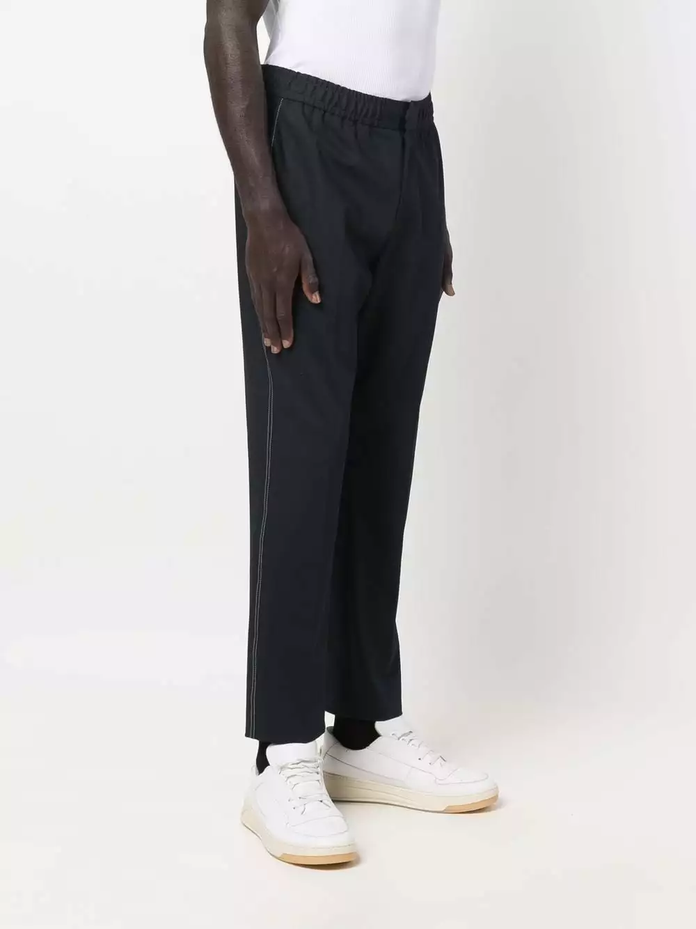 Karl Lagerfeld sporty straight-leg pants