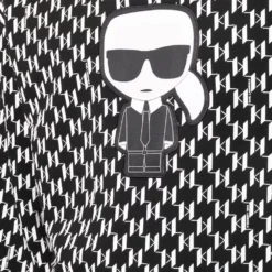 Karl Lagerfeld Ikonik monogram-pattern jumper