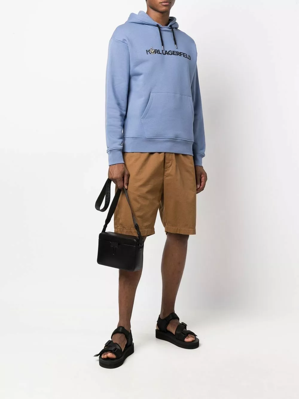 Karl Lagerfeld Ikonik animal-print hoodie