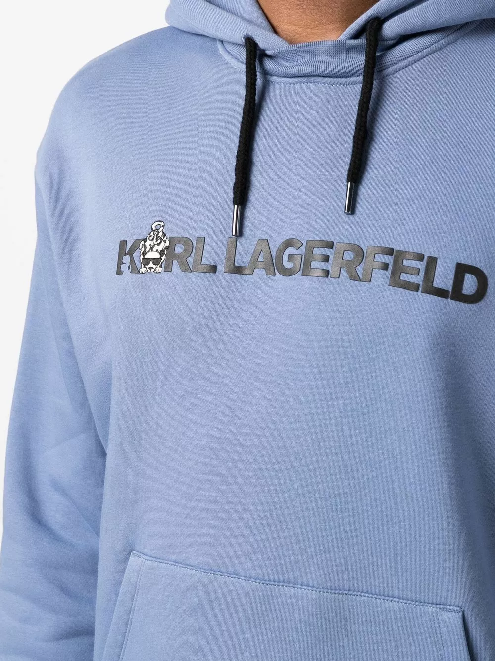 Karl Lagerfeld Ikonik animal-print hoodie