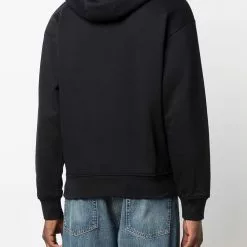 Karl Lagerfeld logo-print pullover hoodie