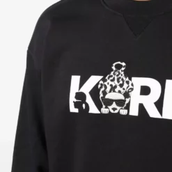 Karl Lagerfeld Ikonik animal-print jumper