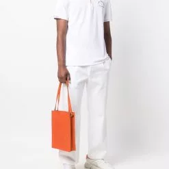 Karl Lagerfeld logo-print collar polo shirt