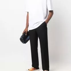 Karl Lagerfeld logo-print neckline T-shirt