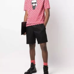 Karl Lagerfeld Ikonik monogram-print T-shirt