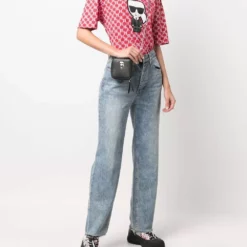 Karl Lagerfeld Ikonik monogram-print T-shirt