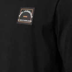 Karl Lagerfeld logo-patch crew neck sweatshirt