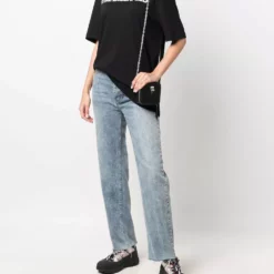 Karl Lagerfeld Ikonik logo print T-shirt