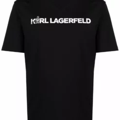 Karl Lagerfeld Ikonik logo print T-shirt