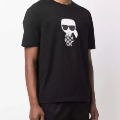 Karl Lagerfeld Ikonik Karl print T-shirt