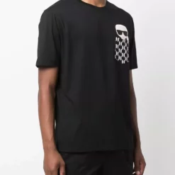 Karl Lagerfeld Ikonik moonogram-print T-shirt