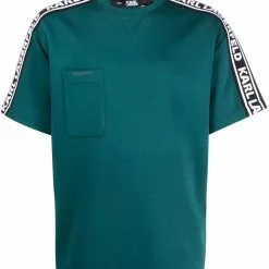Karl Lagerfeld logo-tape short-sleeved T-shirt