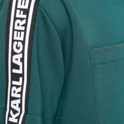 Karl Lagerfeld logo-tape short-sleeved T-shirt