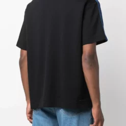 Karl Lagerfeld logo-tape detail T-shirt