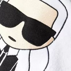 Karl Lagerfeld iconic cotton bathrobe