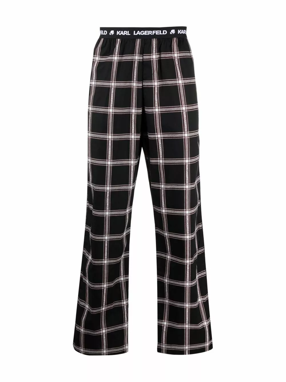 Karl Lagerfeld checked pyjama set