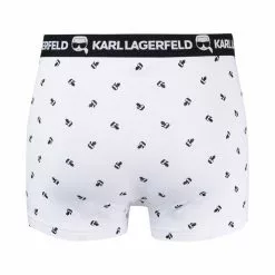 Karl Lagerfeld Ikonik logo-print trunks (pack of three)