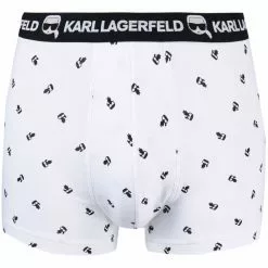 Karl Lagerfeld Ikonik logo-print trunks (pack of three)