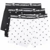 Karl Lagerfeld Ikonik logo-print trunks (pack of three)