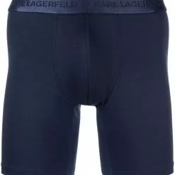 Karl Lagerfeld x3 logo-waistband briefs