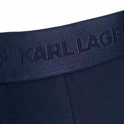 Karl Lagerfeld x3 logo-waistband briefs