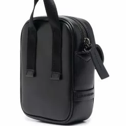 Karl Lagerfeld logo-buckle shoulder bag