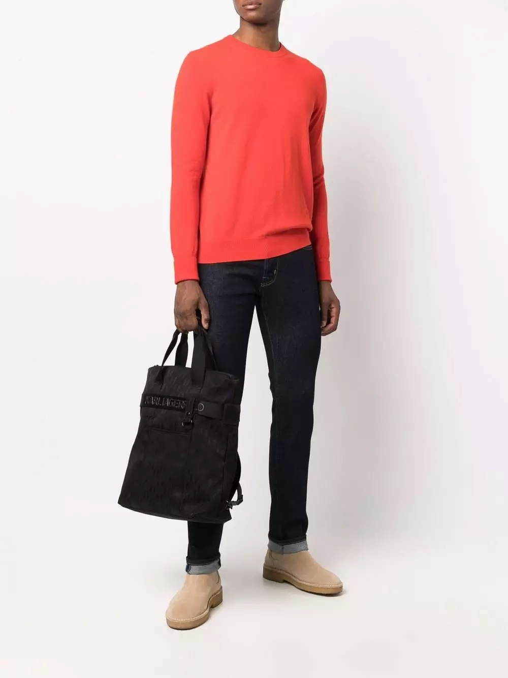 Karl Lagerfeld K/Otto convertible tote bag