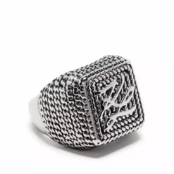 Karl Lagerfeld K/Autograph signet ring